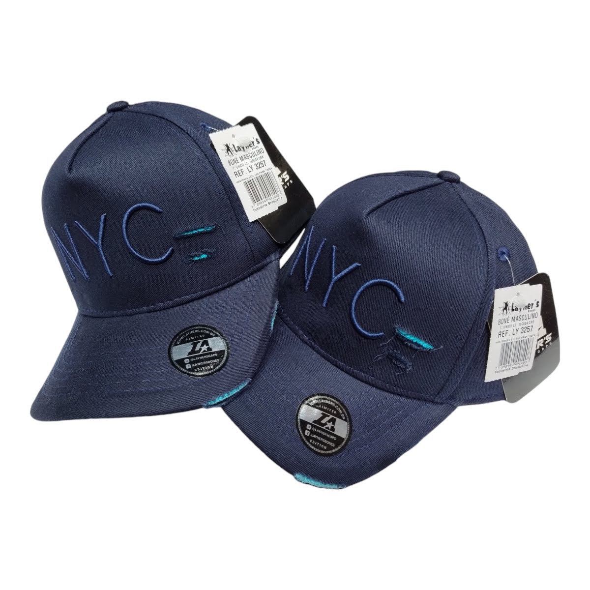 Kit com 10 Bonés Aba Curva Bordado – Fivela Fitão | Estilo Baseball | Atacado